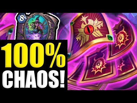 A Deck FULL Of CHAOS Is SHOCKINGLY GOOD! | Hearthstone