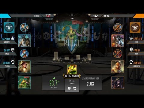 Tribe vs Nova Game 1 | Vainglory 8 NA Autumn 2017 Split 2 Week 3