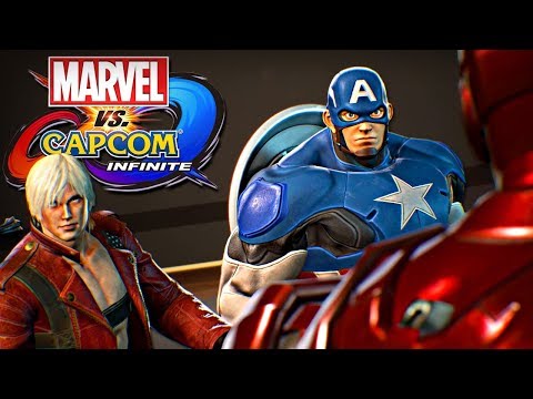Marvel vs. Capcom Infinite Let's Play Part 1 - CIVIL WAR!!