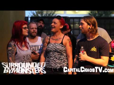 Surrounded By Monsters (interview) with Amb Pirate via Capital Chaos TV
