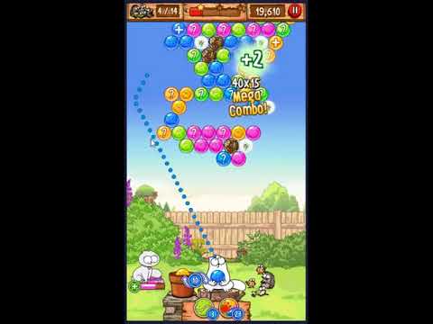 Simon's Cat Pop Time Level 578 - NO BOOSTERS 😺 | SKILLGAMING ✔️