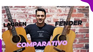 Video thumbnail for COMPARATIVO VIOLÃO FENDER X LAUREN OPINIÃO by Ricardo salva