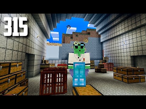 Let's Play Minecraft - Ep.315 : Huge Warehouse For Lab!