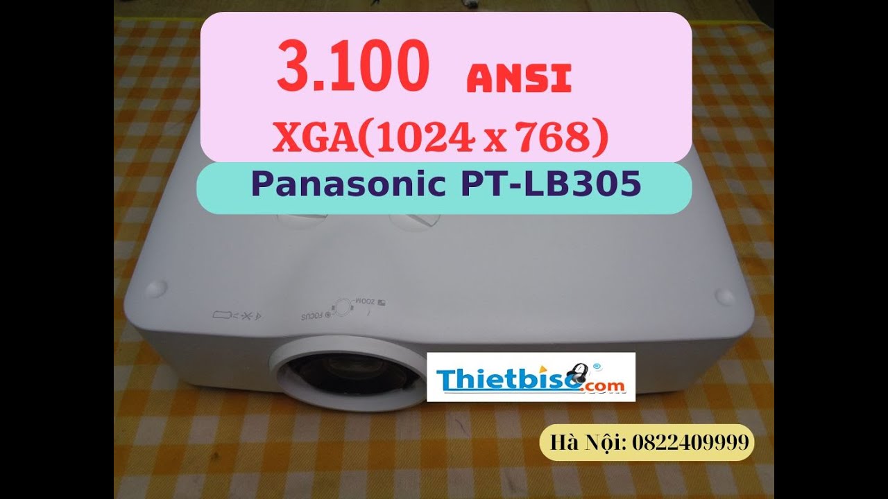 Máy chiếu cũ Panasonic PT-LB305 giá rẻ (DH9310681)
