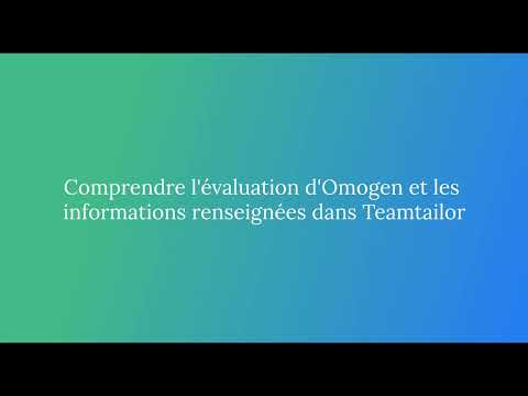 Comprendre l'évaluation Teamtailor