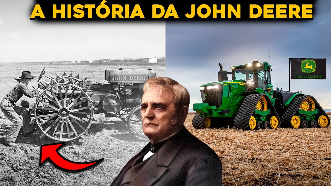 A INCRÍVEL HISTÓRIA DO SR. JOHN DEERE - O GÊNIO DA AGRICULTURA!