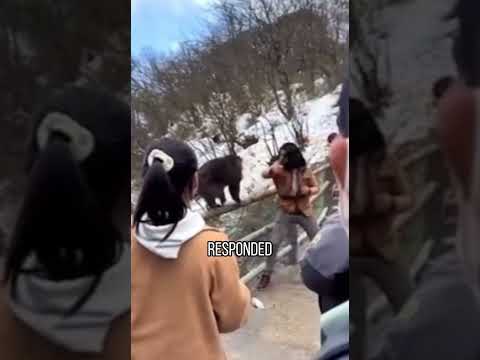 A kung fu master got into a fight with two Tibetan macaques #shorts