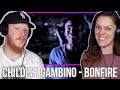 COUPLE React to Childish Gambino - Bonfire | OFFICE BLOKE DAVE