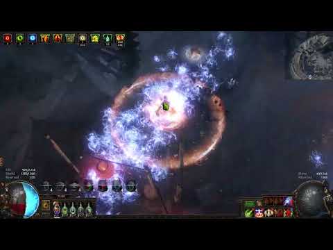Path of Exile 2023-09-10 - Simulacrum Wave 29-30 Aura Stacker Spark