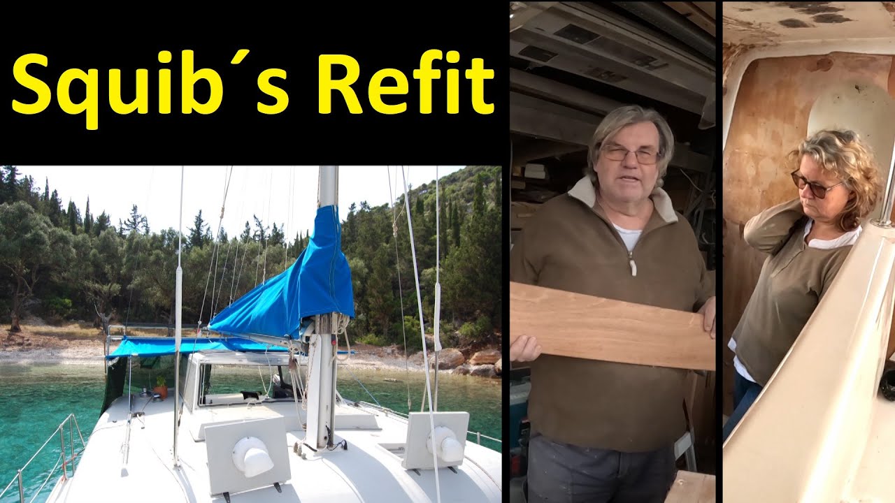 Squib’s Refit - Preparations for the freezer installation - Rub rails - Electrical work /55