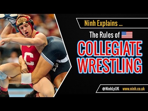 The Rules of Collegiate Wrestling (NCAA College Wrestling) - EXPLAINED!