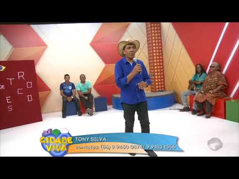 Tony Silva no Programa Cidade Viva na TV Cidade Verde