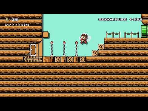 Bowser JR FF (Easy) Version by Roby - Super Mario Maker - No Commentary 1bk