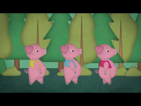 "Die drei kleinen Schweinchen" aus dem Album: "Hexe Knickebein im Märchenwald"