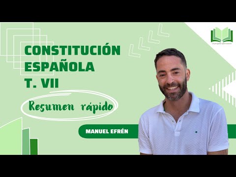 Resumen rápido Titulo VII Constitución Española
