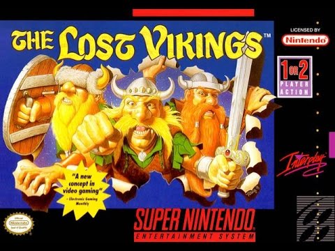 The Lost Vikings Super Nintendo