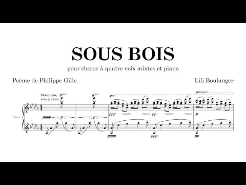 Lili Boulanger - Sous bois (1911)