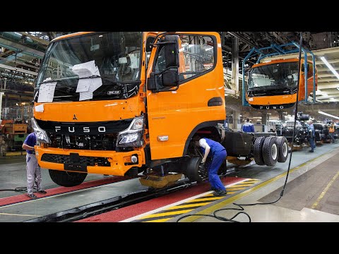 Thumbnail for Inside Massive Japanese Factory Building Mitsubishi Fuso Trucks - Production Line by video, WiLL, Truck, vide