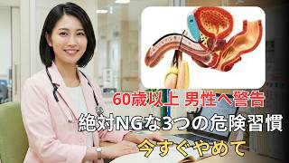 泌尿器専門医が解説：60歳以上の男性健康を守るための3つの重大な間違いとは？前立腺ケア完全ガイド（必見）