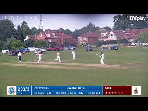 Highlights of Sagi Rajaguru's 39 v Horsford in Thurlow Nunn East Anglian Premier League 14 June 25.