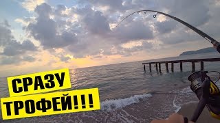 Рыбалка в турции с берега на спиннинг