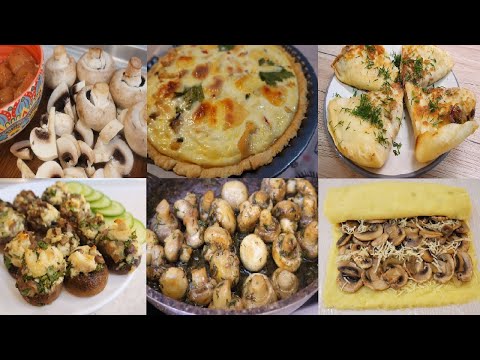 The Best Mushrooms Recipes ! 7 Top Mushrooms Recipes Collection Part 1 ! Easyvideo