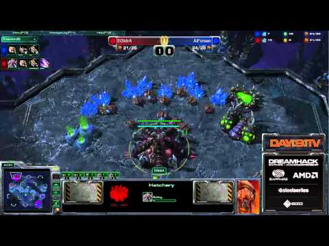 IdrA (Z) vs Forsen (Z) G2 Dreamhack Winter Group M - Day 1