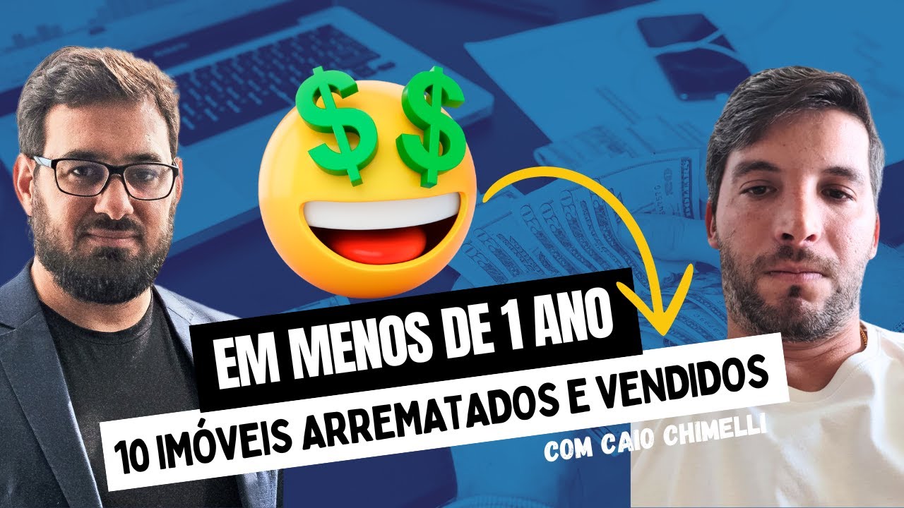 Em 11 meses ele arrematou 12 imóveis e já revendeu 10 deles