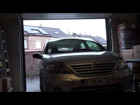 Video .179. Squeeze my car into the garage for the first time