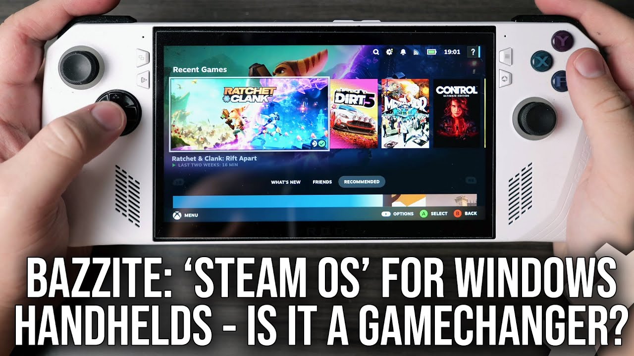Bazzite - 'SteamOS' For Windows PC Handhelds - Is It A Game-Changer?
