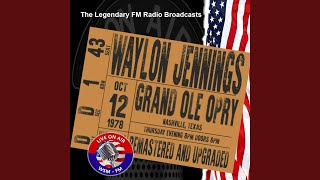 Jack-A-Diamonds (Live WSM-FM Broadcast Remastered) (WSM-FM Broadcast Grand Ole Opry, Nashville...