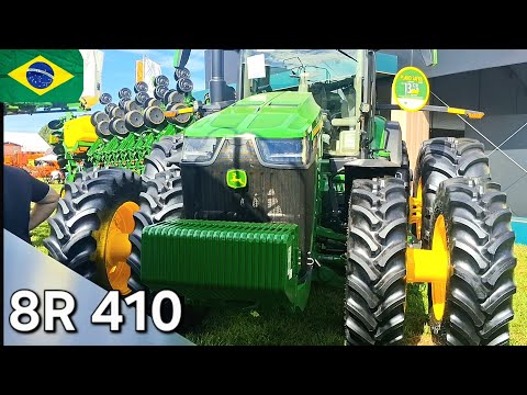 TRATOR 8R 410 / 7M 230 NA TECNOSHOW COMIGO RIO VERDE GOIAS #AGRO#AGRICULTURA#BRASIL