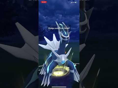 Dragonite VS Dialga! Dragonite Wins!