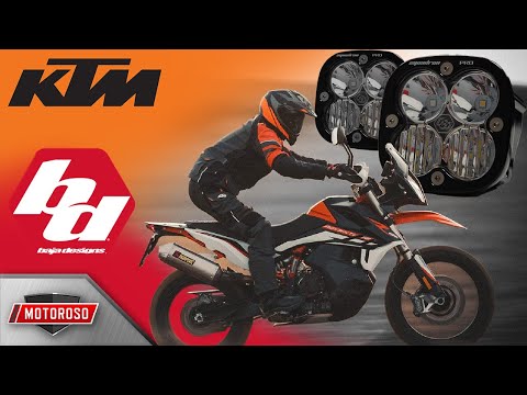 The BEST Aux Light Kit for the KTM 790/890 Adventure R - Baja Designs Squadron Pro