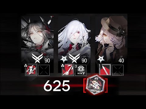 [Arknights] CC#3 Extinguished Sins 625 Points (3 OP)