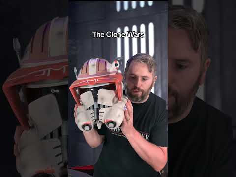 Comparing the Commander Cody Xcoser helmet to the Black Series Clone Trooper helmet.