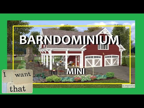 I'd love a Mini Barndominium Home, if there was such a build, metal of course.
