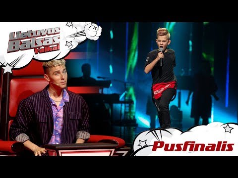 Dovydas Kivilša - Be The One | Pusfinalis | Lietuvos Balsas. Vaikai S2