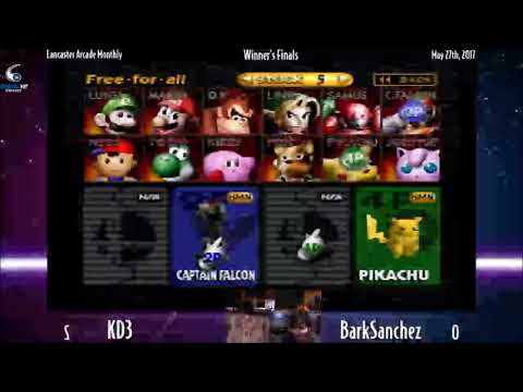 Lancaster Monthly - SSB64 - KD3 (Falcon) vs. BarkSanchez (Pika) - WF