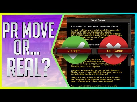 Patch 9.2.5's SOCIAL CONTRACT: Real OR Virtue Signaling?