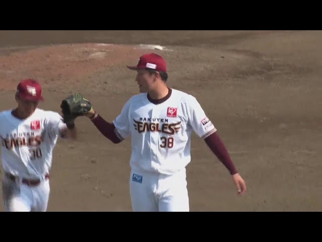 【ファーム】最後は見逃し三振!! イーグルス・弓削隼人 1イニングを3者凡退の好リリーフ!!  2023年7月25日 東北楽天ゴールデンイーグルス 対 東京ヤクルトスワローズ