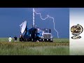 Storm Chasers Hunting For Tornados