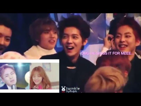 LuHan 鹿晗 Reaction to MV 야 하고 싶어 Call You Bae (ft. 시우민 XiuMin) ♫