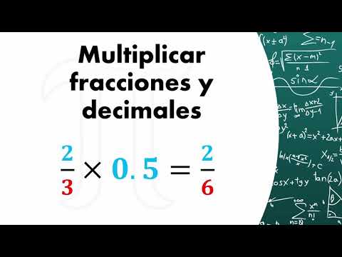 Multiplicación de fracciones y decimales - primero de secundaria express