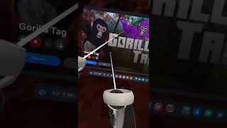 Getting Max on the sign #Funny #Gorilltag #Tag #TrickShot #VR #Shorts ￼