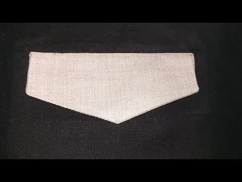 Sew Welt pocket with flap
