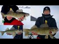 Video Thumbnail for I Caught My Best Walleye This Season! | Mid Winter Ice Fishing Pasqua Lake, Saskatchewan 2021