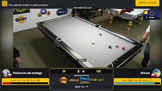 Akademia Bilardowa Rokietnica vs Akademia Bilardowa II Rokietnica - training maych Formulab135 9ball