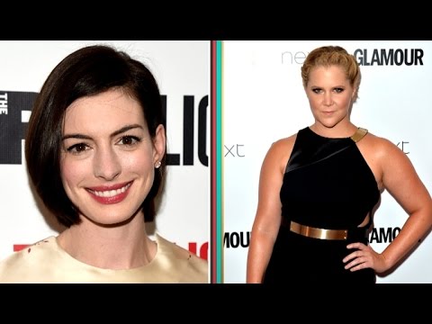 Anne Hathaway Reacts to Amy Schumer, Judd Apatow's 'Trainwreck' Jab