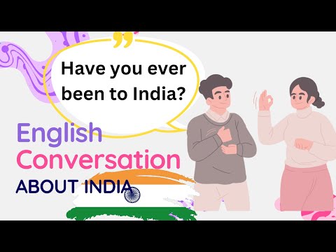 English speaking practice | spoken English learning videos With English conversation | About India